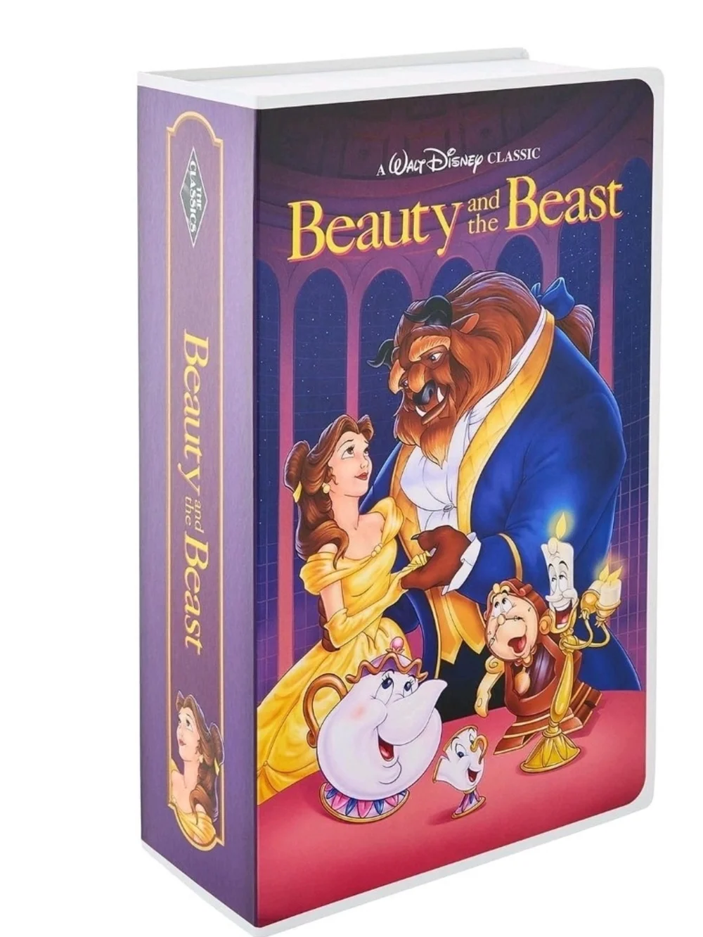 Disney Beauty and the Beast Plush Throw Blanket